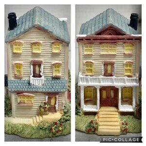 Vintage Liberty Falls Americana Collection Rev. Watkins' House Town Village 1994